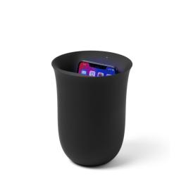 Lexon Oblio Base per ricarica con sanificatore Nero - 1