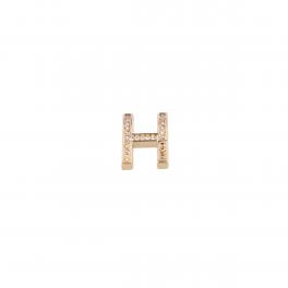 Liu Jo Letterina in Metallo con strass H - 1