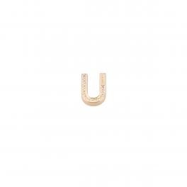 Liu Jo Letterina in Metallo con strass U - 1