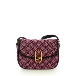 Liu Jo Borsa a tracolla logata Dark Rose - 1
