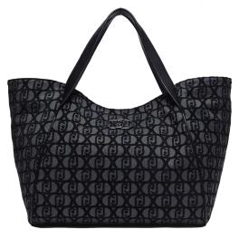 Liu Jo Shopping Bag Jacquard Nero - 1