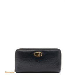 Liu Jo Portafoglio grande Zip Around con Logo Black - 1