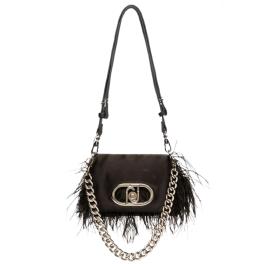 Liu Jo Sottospalla LaPuffy con piume Black - 1
