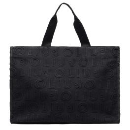 Liu Jo Tote Bag Jacquard Black - 1