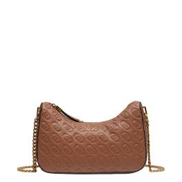 Liu Jo Borsa a spalla mezzaluna logo Teddy - 1