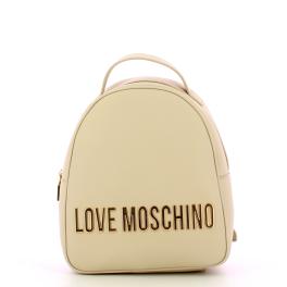 Love Moschino Zaino Maxi Lettering Avorio - 1