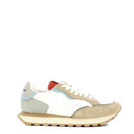MOWA Sneakers Donna Cheetah White Grigio Taupe - 1
