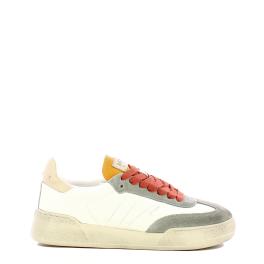 MOWA Sneakers Donna Jiha Bianco Arancio - 1