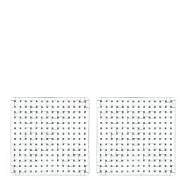NACH Set 2 Piatti quadrati Bossa Nova 21 cm - 1