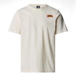 The North Face T-shirt Outdoor Graphic White Dune - 1