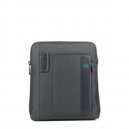 Organised pocket cross-body bag P16-CHEV/BLU-UN