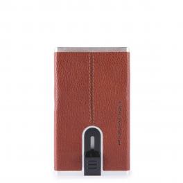 Piquadro Porta carte di credito con Sliding System Black Square - 1