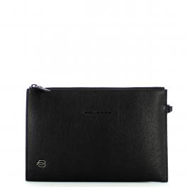 Piquadro Pochette sottile Balck Square - 1