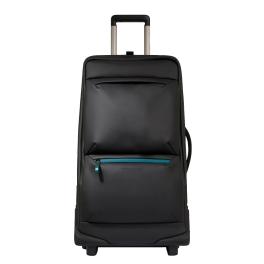 Piquadro Borsone Trolley Medio Corner 68 cm Nero - 1