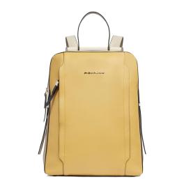 Piquadro Zaino Circle Porta PC 14" Giallo Beige - 1