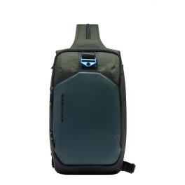 Piquadro Zaino Monospalla PQ-Earth Verde - 1