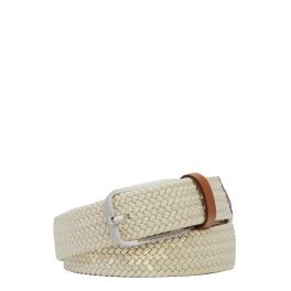 Piquadro Cintura intrecciata elastica Blu Beige - 1