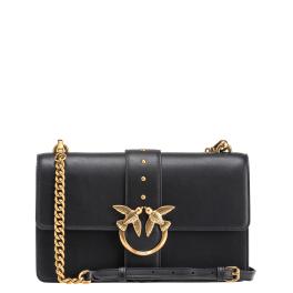 Pinko Borsa a tracolla Love One Classic Nero Antique Gold - 1