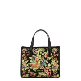 Rebelle Borsa a mano Peonia Flowery Small Black - 1