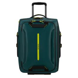Samsonite Borsone Trolley Ecodiver 55 cm Dark Teal Lime - 1