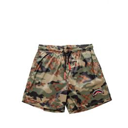 Sprayground Costume Camo Checkered Swim Trunks - 1