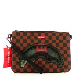 Sprayground Pochette Sip Clear SM Eyes Cross Limited Edition - 1