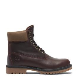 Timberland Stivale 6 Inch Stringato Heritage Burgundy - 1