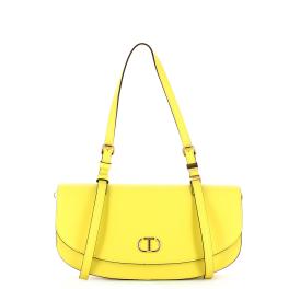 Twin Set Borsa a spalla con Oval T Light Lemon - 1