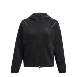 UNDE Felpa UA Unstoppable Fleece Ful Zip Black - 1